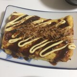 大阪の味 たこ焼きを卵焼き用フライパンで作る